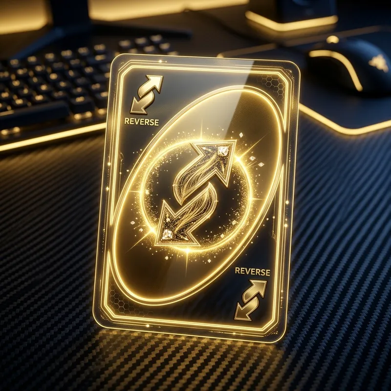 HD Ultimate Gold Uno Reverse Card Image Download